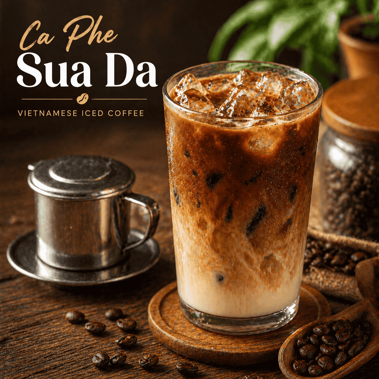 Ca Phe Sua Da Kopi-Q